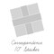 Correspondence 10" Square Pack (Layer Cake / 10" Stacker) by Riley Blake (10-17560-42)